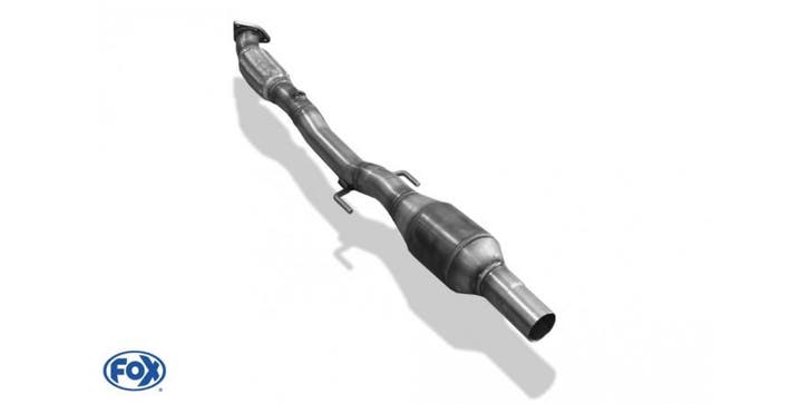 FOX Opel Corsa D GSI/OPC - EURO 5 downpipe incl. 200-cel HJS, Auto-onderdelen, Uitlaatsystemen, Nieuw, Verzenden