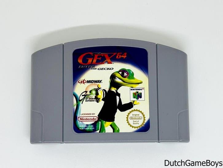 Nintendo 64 / N64 - Gex - Enter The Gecko - EUR, Games en Spelcomputers, Games | Nintendo 64, Gebruikt, Verzenden