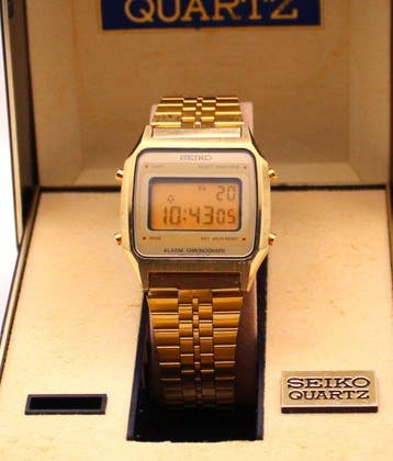 Seiko - A914-5A09 - GOLD TONE - Zonder minimumprijs -