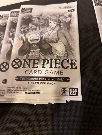 Bandai - 30 Booster pack - One Piece - Super lotto bustine, Hobby en Vrije tijd, Nieuw