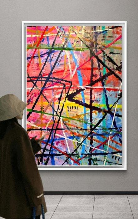 JackCool - Cooler No.129 - XXL, Antiek en Kunst, Kunst | Schilderijen | Modern