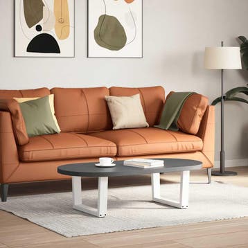 vidaXL Salontafelpoten 2 st V-vormig 60x(30-31,3) cm staal, Verzenden, Nieuw