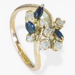 Sans prix de réserve - Bague - 14 carats Or jaune, IGI