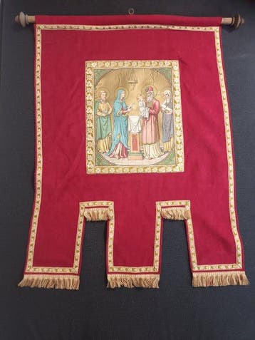 Banier - Presentatie van Jezus aan Simeon - België