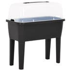 vidaXL Plantenbak verhoogd 77x38,7x82 cm PP, Verzenden, Nieuw