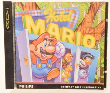 Philips - CD-i - CDI470 + 8 spellen - HOTEL MARIO + gamepad, Nieuw