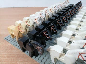 Lego - Dieren - paarden 48 stuks - 1990-2000, Nieuw