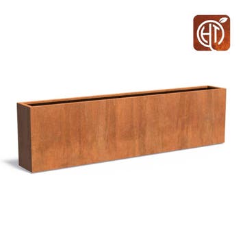 Cortenstaal plantenbak 0,2x300x40x80cm - Zonder bodem