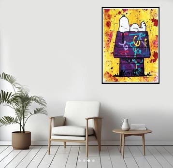 Gongas (XX-XXI) - Snoopy - So Tired - XL, Antiek en Kunst