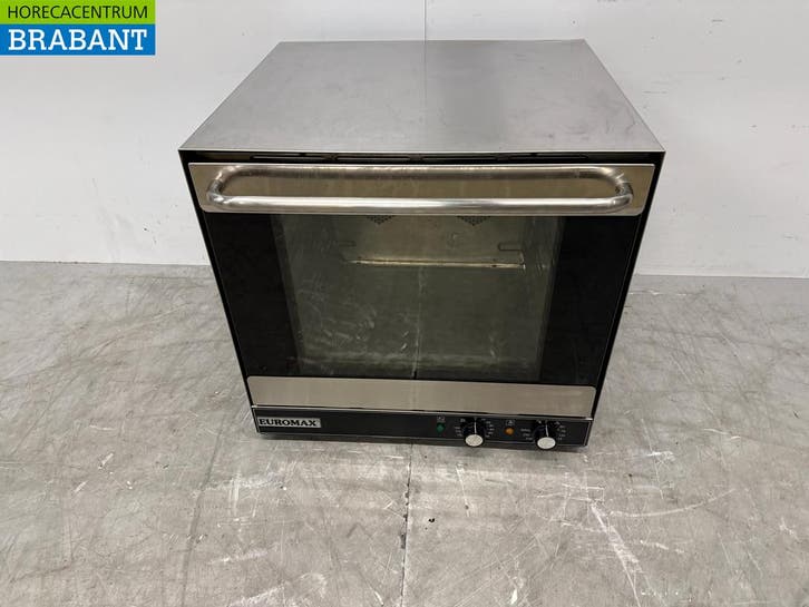 RVS Euromax Heteluchtoven 4 x 43/31 cm 230V Horeca, Zakelijke goederen, Horeca | Keukenapparatuur, Ophalen of Verzenden