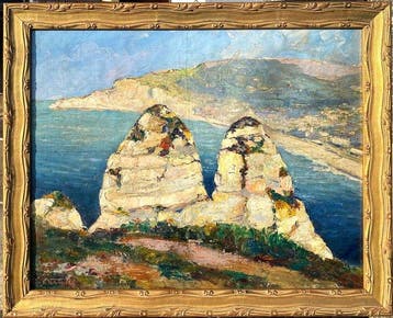 Clément Castelli (1870-1959) - Ansicht Chambre des, Antiek en Kunst