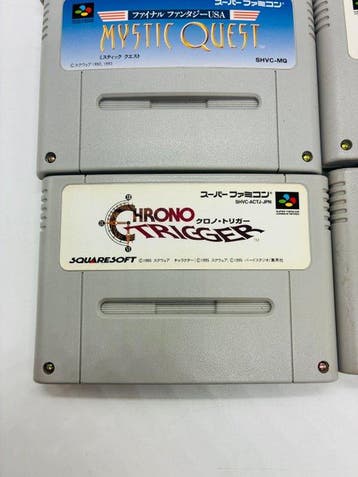 Nintendo - Super Famicom - 6 Japanese RPG Games - Chrono