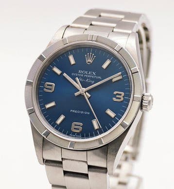 Rolex - Air-King Blue Dial - 14010 - Unisex - 2001