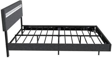 2dekans | Zwevend bed Lissabon - 140x200cm - Kunstleer -, Ophalen of Verzenden, Nieuw
