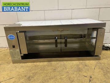 Acier inoxydable GGG Chicken Grill Grill 1 brochette 5/6, Articles professionnels, Verzenden