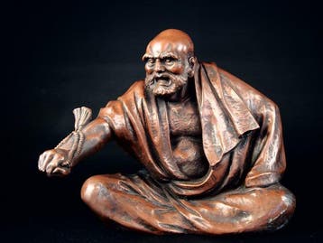 Bodhidharma  - Beeld Gips - Japan