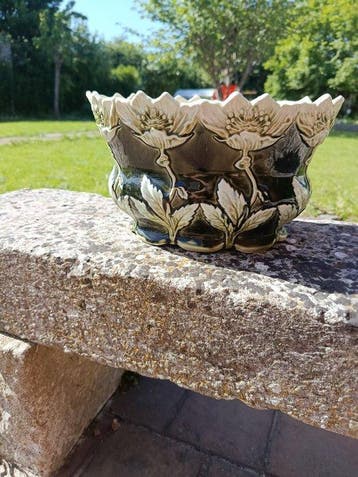 Fives Lille - Gustave De bruyn - Jardinière - cache-pot