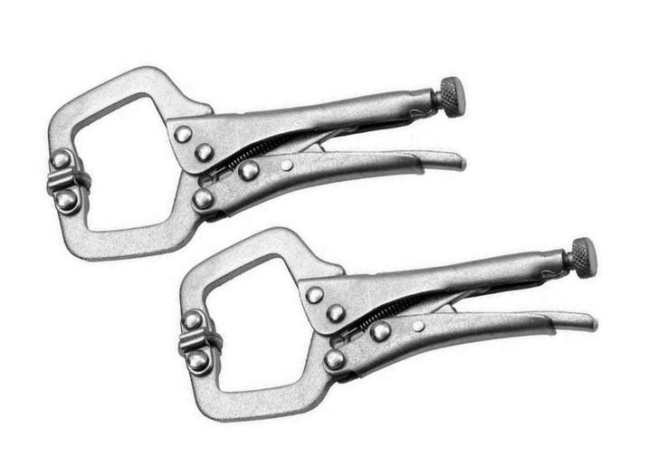 Set van 2 mini griptangen (125 mm), Doe-het-zelf en Bouw, Gereedschap | Overige machines, Nieuw, Verzenden