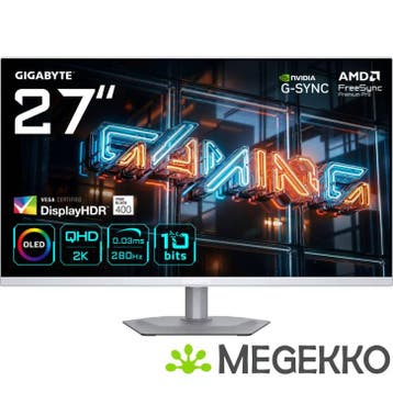 Gigabyte MO27Q2A ICE 27  Quad HD 280Hz QD-OLED Gaming, Verzenden, Nieuw