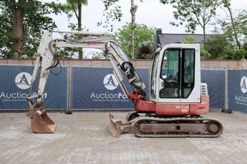 Veiling: Rupsgraafmachine Takeuchi TB153FR Diesel 29kW 2008, Ophalen