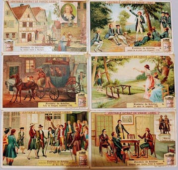 Frankrijk - 3 volledige series (S971, S975, S980) -, Verzamelen, Gelopen