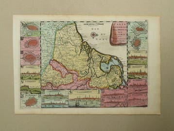 Nederland - XVII Provinciën; D. de la Feuille - Carte
