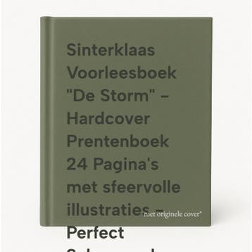Sinterklaas Voorleesboek De Storm - Hardcover Prentenboek, Verzenden, Zo goed als nieuw