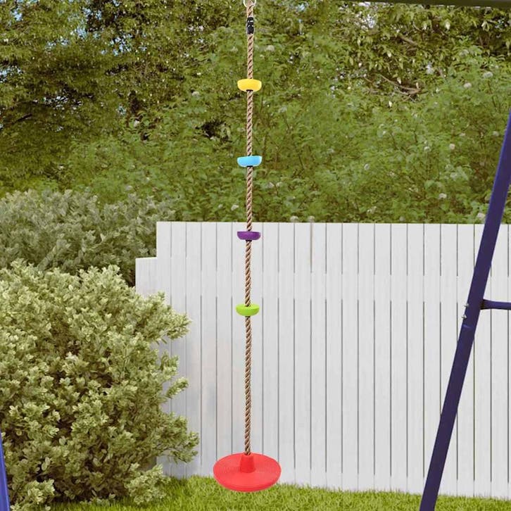vidaXL Klimtouw Meerkleurig 30 x 30 x 200 cm Kunststof, Kinderen en Baby's, Speelgoed | Buiten | Speeltoestellen, Nieuw, Verzenden