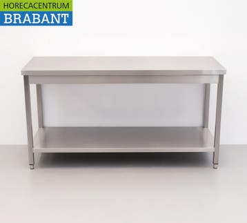 HCB Table de travail en acier inoxydable Basic-line 160 x 60, Verzenden