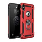 iPhone 8 Plus Hoesje  - Shockproof Case Cover Cas TPU Rood +, Verzenden