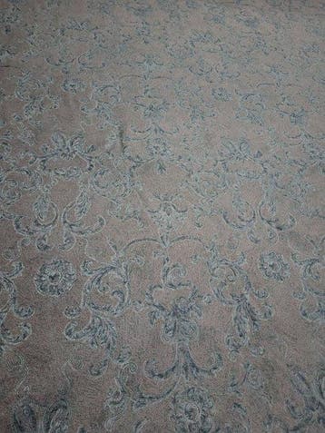 Hoogwaardig katoenen damastweefsel met motieven - Textiel -