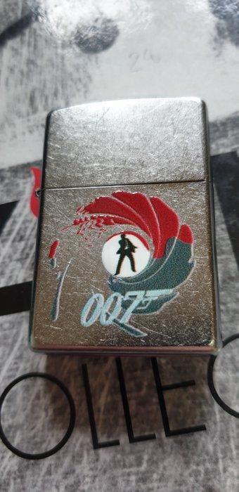 Zippo - Original Zippo Rarität James Bond 007 Black Tornado, Nieuw