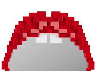 Seletti - Roberto Bruno - Pixel mirror - Bocca - Miroir -