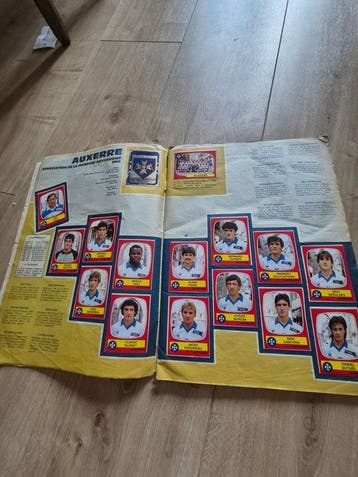 1986/87 Panini Football 87 France Édition originale - 1