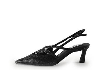 Steve Madden Slingbacks in maat 35½ Zwart, Verzenden, Zwart, Steve Madden, Zo goed als nieuw