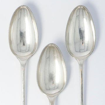 P.J. Sauvage (Gent 1787) - Dinerlepels - Lepel (3) - .934