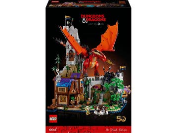 LEGO Ideas Dungeons & Dragons - het verhaal van de rode, Verzenden