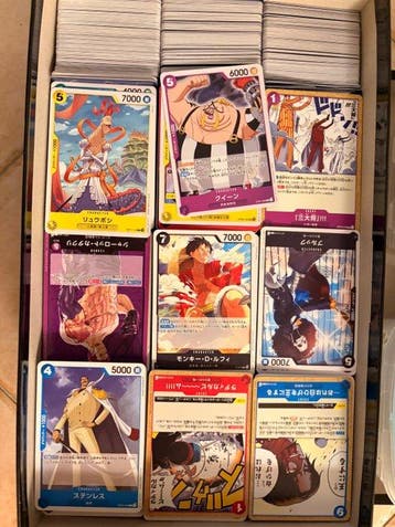 Bandai - 8000 Bulk kaarten - One Piece, Nieuw