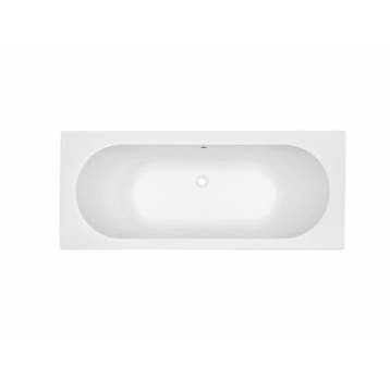 Ligbad Wiesbaden Portus RD Inbouw 170x70x43 cm Glans Wit, Doe-het-zelf en Bouw, Ophalen of Verzenden, Nieuw, Bad