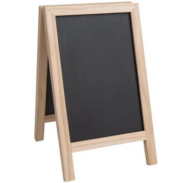 Tafelkrijtbord | Hout | 150x250(h)mm Olympia, Verzenden