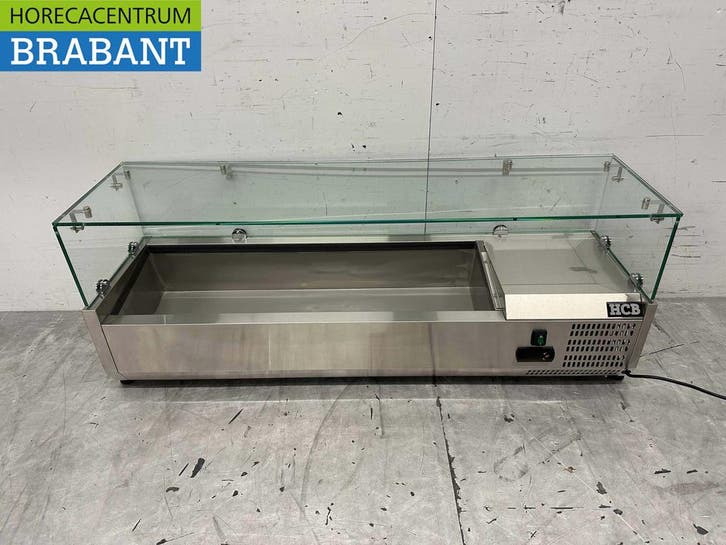 HCB inox Vitrine de comptoir Vitrine de comptoir saladière 5, Zakelijke goederen, Horeca | Keukenapparatuur, Verzenden