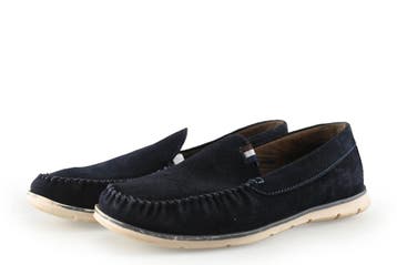 Bugatti Instappers in maat 43 Blauw, Kleding | Heren, Schoenen, Bugatti, Overige typen, Zo goed als nieuw, Verzenden