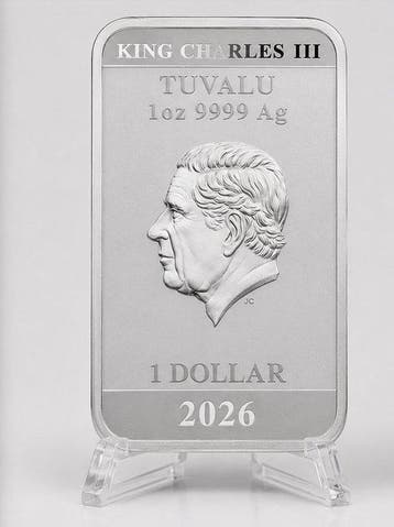 Tuvalu. 1 Dollar 2026 – Stranger Things: Season 5 – 1 oz