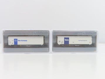 Märklin Z - 82384/82385 - Wagon de marchandises pour trains