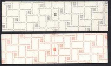 Pays-Bas 1967/1969 - 2 livrets dautomates avec des blocs de, Timbres & Monnaies, Timbres | Pays-Bas