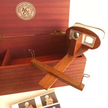 American Colortype Company 1925 Stereoscope Monarch with