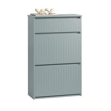 2dekans | SoBuy Schoenenkast FSR165-HG - 2 Kleppen en 1 Lade, Ophalen of Verzenden, Nieuw