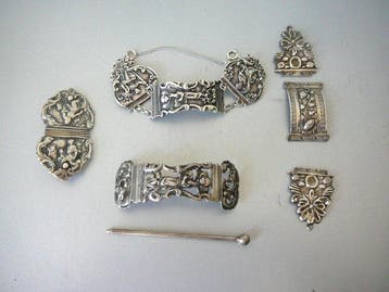 Sans prix de réserve - Ensemble de bijoux 3 pièces Argent -