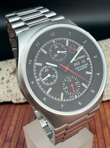 Military - Automatic Chronograph - Zonder minimumprijs -, Nieuw