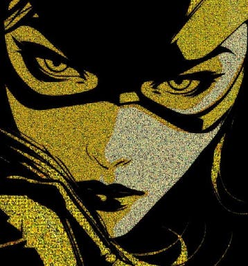 David Law - Crypto Catwoman IV - Format XL Panoramique 40x80
